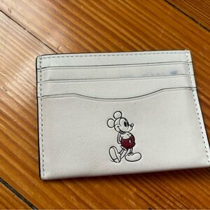 Coach Mickey Mouse Card Holder